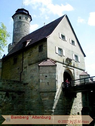 Silhouette der Altenburg