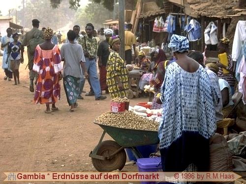 Erdnussverkauf