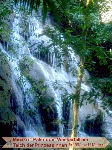 Wasserfall am Teich der Prinzessinnen