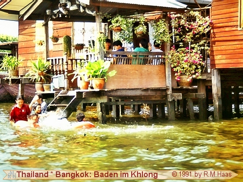 Baden in den Khlongs