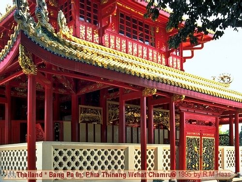 Bang Pa In - Phra Thinang Wehat Chamrun