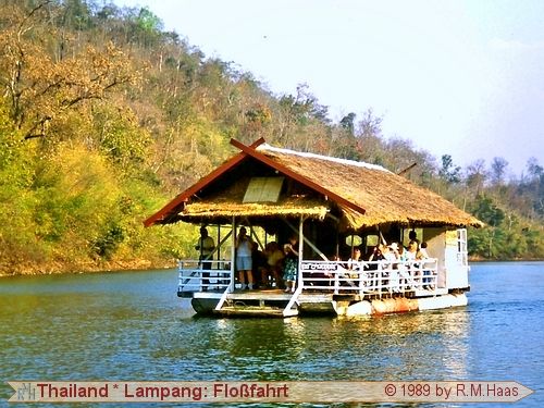 Lampang - Floßfahrt Lampang - Floßfahrt