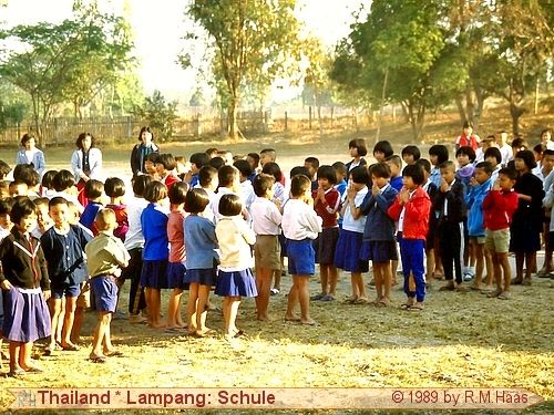 Lampang - Schule Lampang - Schule