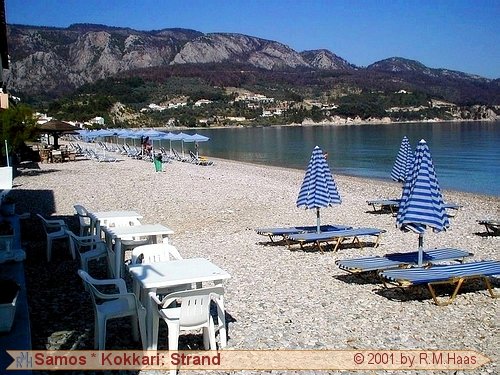 Strand im Kokkari
